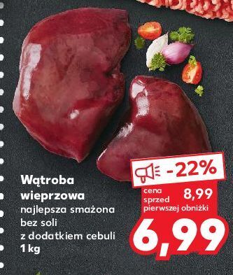 Kaufland Wątroba wieprzowa oferta
