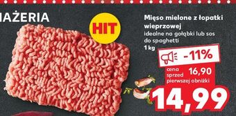 Kaufland Mięso mielone z łopatki oferta
