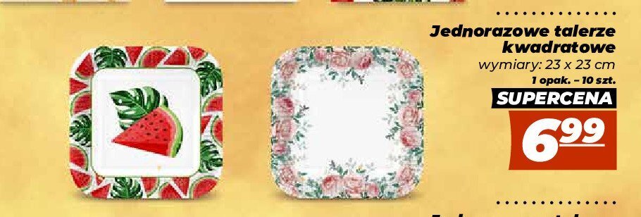 Polomarket Talerz 23 x 23 cm oferta