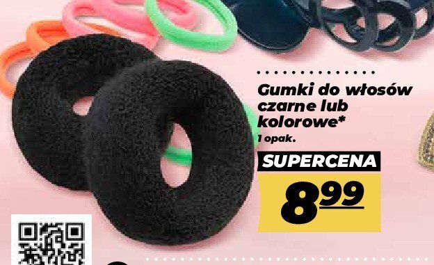 Polomarket Gumki do włosów kolorowe oferta