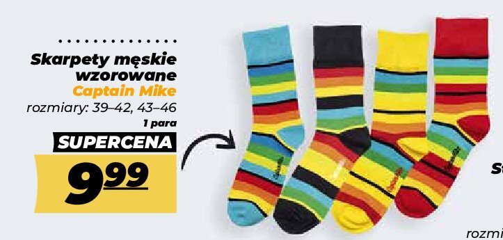 Polomarket Skarpety męskie sportowe 43-46 oferta