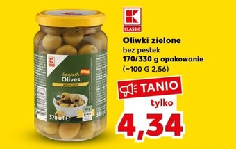 Kaufland Oliwki zielone 170/330g oferta