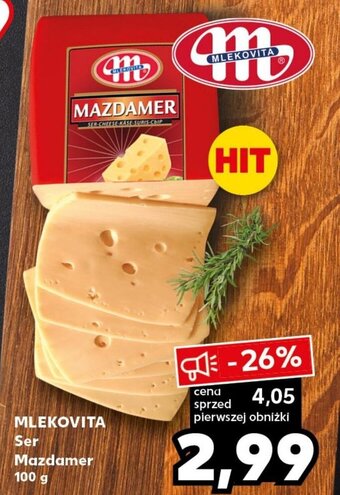 Kaufland Mlekovita ser mazdamer 100g oferta