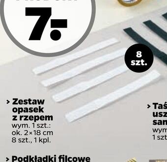 Netto Zestaw opasek z rzepem oferta