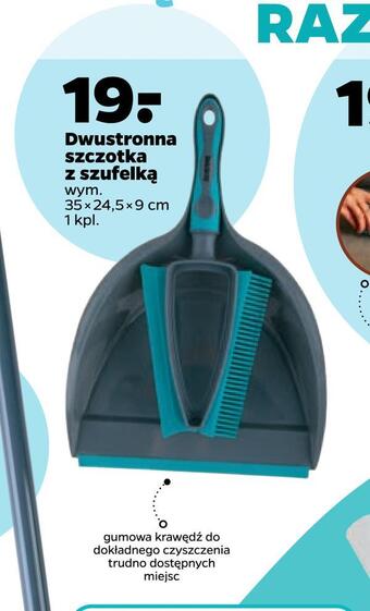 Netto Dwustronna szczotka z szufelką oferta