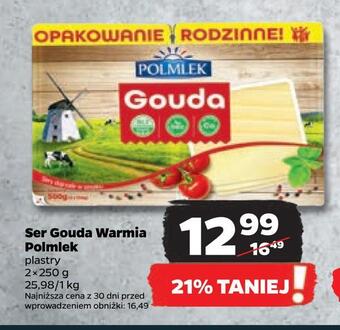Netto Ser gouda warmia polmlek oferta
