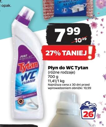 Netto Płyn do wc tytan oferta