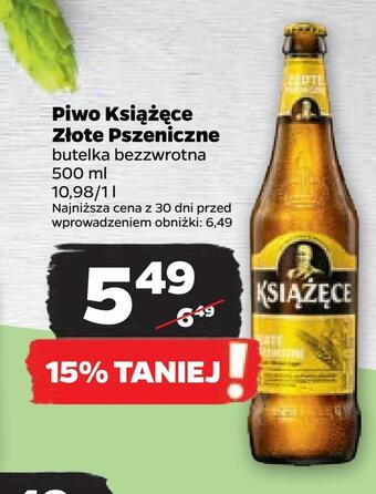 Netto Piwo książęce złote pszeniczne oferta