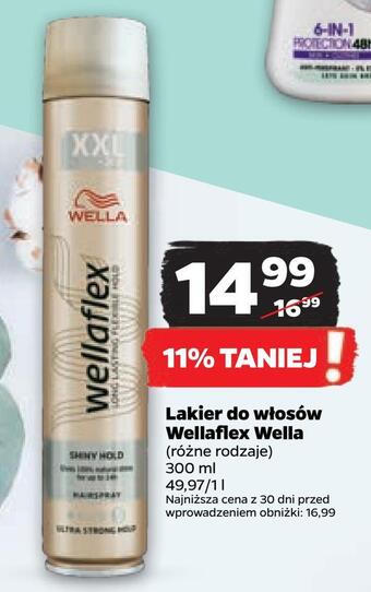 Netto Lakier do włosów wellaflex wella oferta