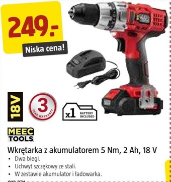 Jula Wkrętarka meec tools oferta