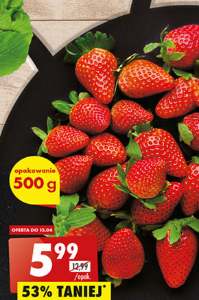 Biedronka Truskawki oferta