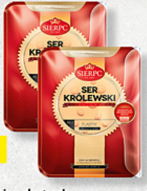 Biedronka Sierpc ser królewski plastry 135 g oferta