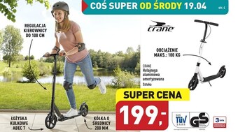 ALDI Hulajnoga crane oferta