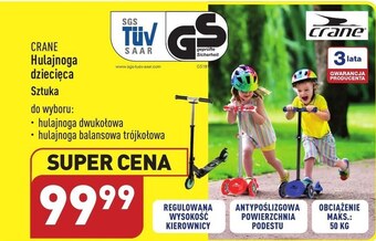 ALDI Hulajnoga crane oferta