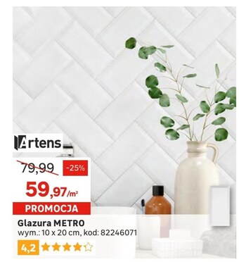 Leroy Merlin Glazura artens oferta