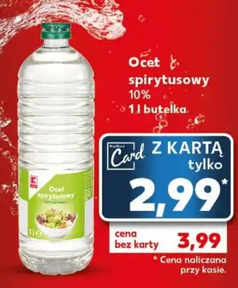 Kaufland Kaufland Ocet spirytusowy 10% 1l oferta