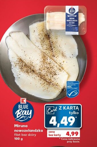 Kaufland Miruna nowozelandzka 100g oferta