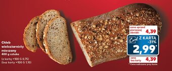 Kaufland Chleb wieloziarnisty mieszany 400g oferta