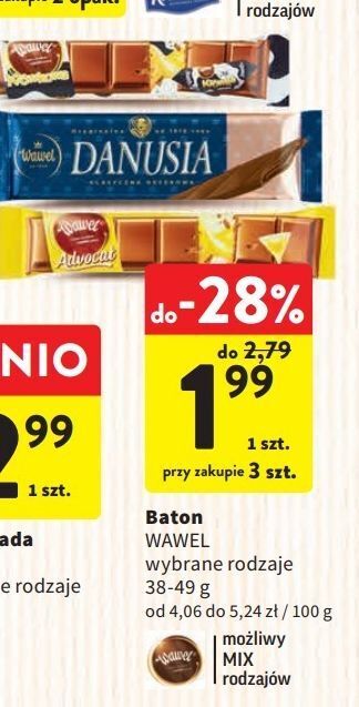 Intermarche Baton mleczny wawel krówkowy oferta