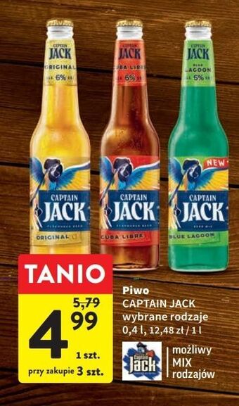Intermarche Piwo captain jack oferta
