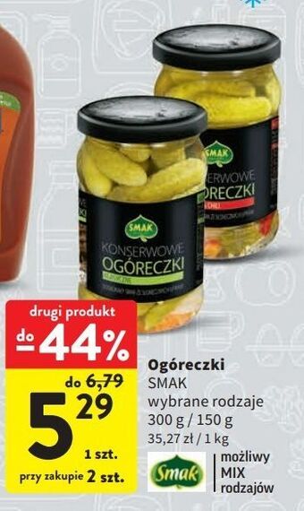 Intermarche Ogóreczki konserwowe z chili smak oferta