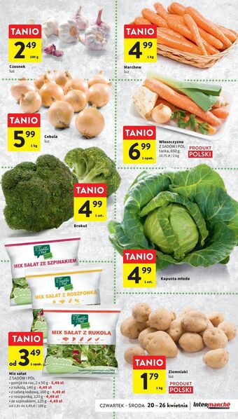 Intermarche Czosnek oferta