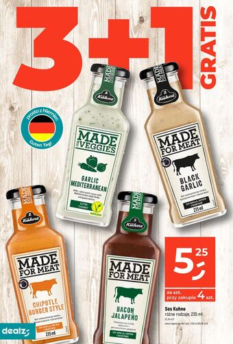 Dealz Sos garlic mediterranean made for meat oferta