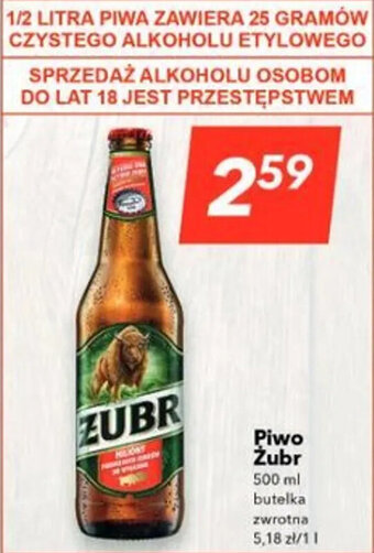 Lewiatan Piwo Żubr 500ml oferta