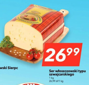 Lewiatan Ser włoszczowski typu szwajcarskiego 1kg oferta