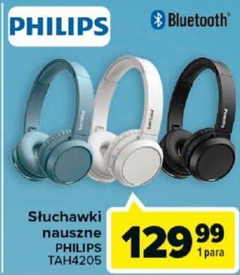 Carrefour Philips Słuchawki nauszne TAH4205 oferta