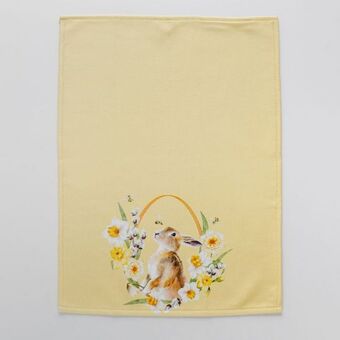 Home&You Ręcznik kuchenny rabbiflowerso oferta