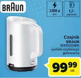 Carrefour Braun WK1100WH Czajnik oferta