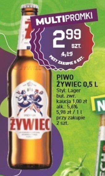 Duży Ben Żywiec Piwo 0,5l oferta