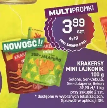 Duży Ben Lajkonik Krakersy mini 100g oferta