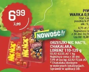 Duży Ben Lorenz Orzeszki Nic Nac's, chakalaka 110-125g oferta