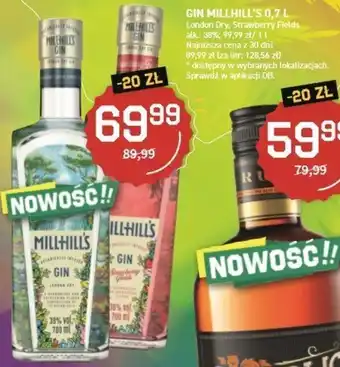 Duży Ben Millhill's Gin 0,7l oferta