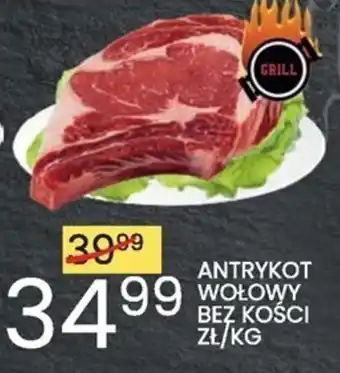 Wafelek Antrykot wołowy bez kości 1kg oferta