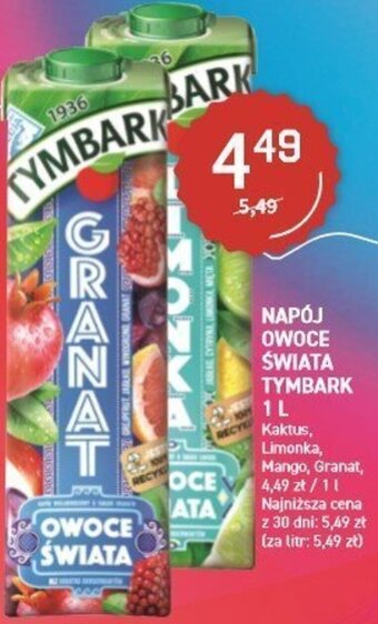Duży Ben Tymbark NApój owoce świata 1l oferta