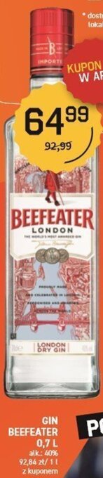 Duży Ben Beefeater Gin 0,7l oferta