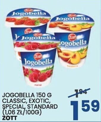 Wafelek Zott jogobella 150g oferta