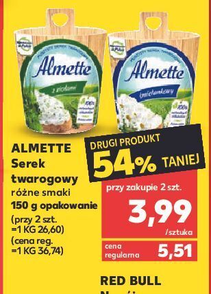 Kaufland Serek z ziołami hochland almette oferta