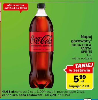 Carrefour Express Napój pomarańczowy fanta oferta