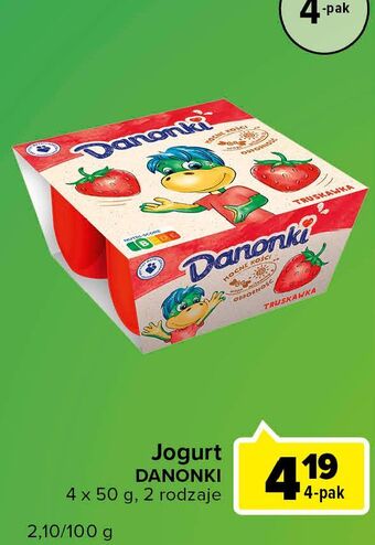 Carrefour Express Serek truskawka danone danonki oferta