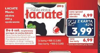 Kaufland Masło ekstra łaciate oferta