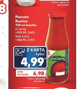 Kaufland Passata rustica k-classic oferta