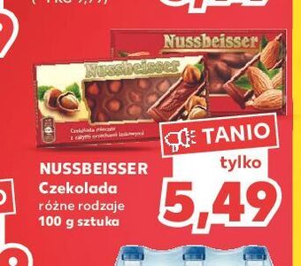 Kaufland Czekolada mleczna z całymi orzechami alpen gold nussbeisser oferta