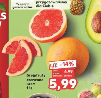 Kaufland Grejpfruty czerwone oferta