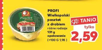 Kaufland Pasztet z drobiem firmowy profi wielkopolski oferta