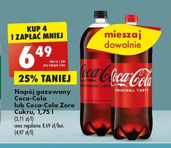 Biedronka Napój coca-cola oferta