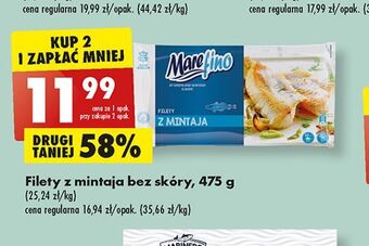 Biedronka Filet z mintaja mare fino oferta